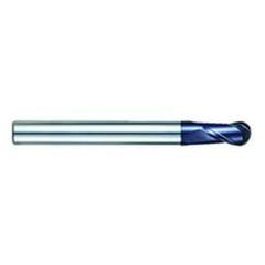 1" Dia. - 7"OAL - AlTiN CBD-Ball Nose HP End Mill-2 FL - Exact Tool & Supply