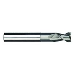 3/4" Dia. - 1" LOC - 5" OAL - 2 FL Carbide S/E HP End Mill-Uncoated - Exact Tool & Supply