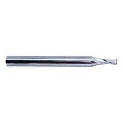 5/16" Dia. - 2" OAL - Ball Nose SE TiCN Carbide End Mill - 2 FL - Exact Tool & Supply