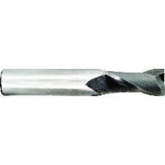 1/4 Dia. x 2-1/2 Overall Length 3-Flute Square End Solid Carbide SE End Mill-Round Shank-Center Cut-AlTiN - Exact Tool & Supply