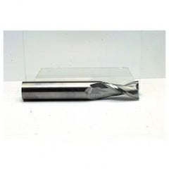 6mm Dia. x 63mm Overall Length 2-Flute Square End Solid Carbide SE End Mill-Round Shank-Center Cut-AlTiN - Exact Tool & Supply