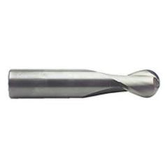 20mm Dia. - 100mm OAL - TiN CBD - Ball End SE EM - 2 FL - Exact Tool & Supply