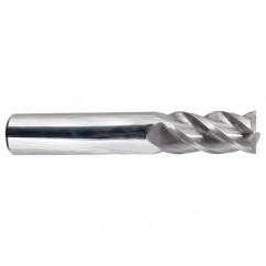 3/8" Dia. - 2-1/2" OA-SQ SE AlTiN 40° Helix CBD EM - 4 FL - Exact Tool & Supply