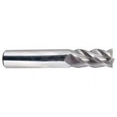 5/8" Dia. - 3-1/2" OAL - SQ SE AlTiN 40° Helix CBD EM - 4 FL - Exact Tool & Supply