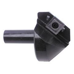 82° Point - 1-1/4" Min - 3/4" SH - Indexable Countersink & Chamfering Tool - Exact Tool & Supply