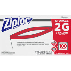 Ziploc Brand Storage Bags 2 Gallon [682253] (10019800707603) - Exact Tool & Supply