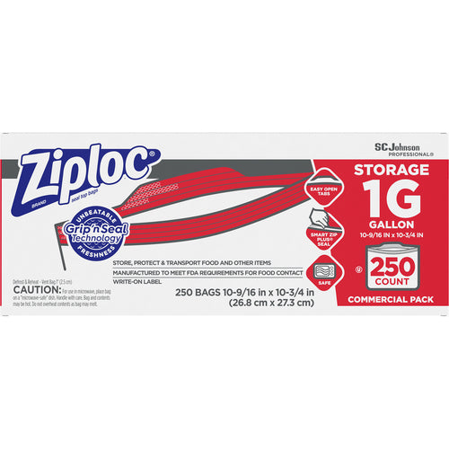 Ziploc Brand Storage Bags Gallon [682257] (10019800707641) - Exact Tool & Supply