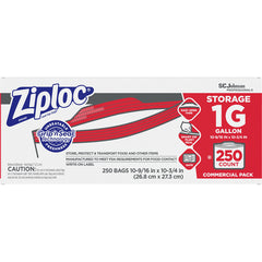 Ziploc Brand Storage Bags Gallon [682257] (10019800707641) - Exact Tool & Supply