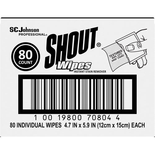 Shout Wipes Box of 80 Packets [686661] (10019800708044) - Exact Tool & Supply