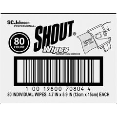Shout Wipes Box of 80 Packets [686661] (10019800708044) - Exact Tool & Supply