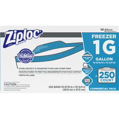 Ziploc Brand Freezer Bags Gallon [682258] (10025700713774) - Exact Tool & Supply