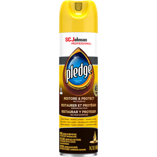 Pledge Moisturizing Oil Furniture Cleaner Aerosol [697264] (10046500778039) - Exact Tool & Supply