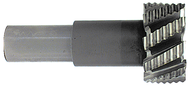 2-7/32" Dia. - M42 - T-Slot Roughing Shank Type Cutter - Exact Tool & Supply