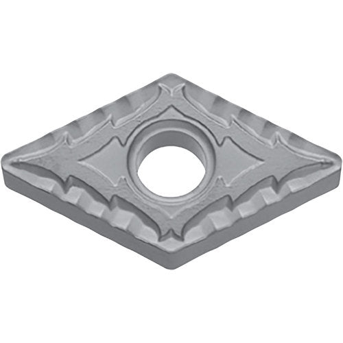 DNMG 432 CQ PV7025, 1/32″ Corner Radius, 3/16″ Thick, 1/2″ Inscribed Circle, TiCN (MEGACOAT), Diamond, Turning Indexable Insert - Exact Tool & Supply