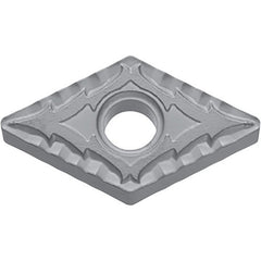 DNMG 432 CQ PV7025, 1/32″ Corner Radius, 3/16″ Thick, 1/2″ Inscribed Circle, TiCN (MEGACOAT), Diamond, Turning Indexable Insert - Exact Tool & Supply