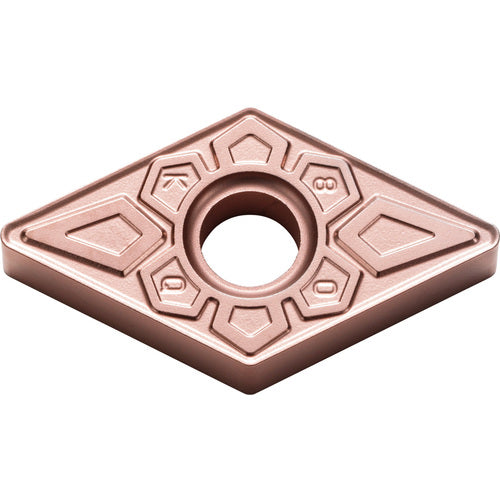 DNMG 441 KQ CA315, 1/64″ Corner Radius, 1/4″ Thick, 1/2″ Inscribed Circle, TiCnulll2O3/Ti, Diamond, Turning Indexable Insert - Exact Tool & Supply