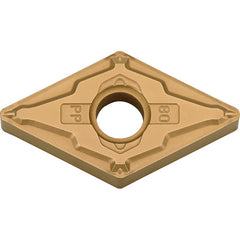 DNMG 4305 PP TN610, 0.0079″ Corner Radius, 3/16″ Thick, 1/2″ Inscribed Circle, TiCN, Diamond, Turning Indexable Insert - Exact Tool & Supply