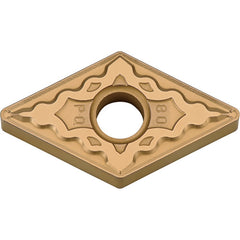 DNMG 433 PQ TN610, 3/64″ Corner Radius, 3/16″ Thick, 1/2″ Inscribed Circle, TiCN, Diamond, Turning Indexable Insert - Exact Tool & Supply