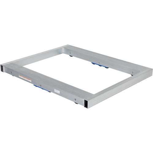 Alum Pallet Dolly W/Tilt 8K 40 × 48 - Exact Tool & Supply
