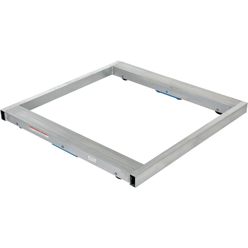 Alum Pallet Dolly No Tilt 6K 48 × 48 - Exact Tool & Supply