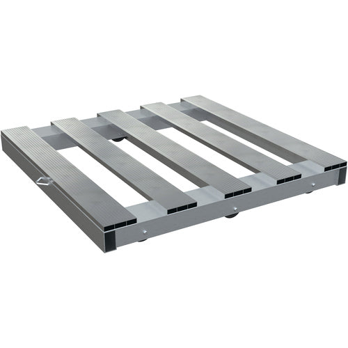 Alum Pallet Dolly Pallet Top No-Tilt 4K 42 × 42 - Exact Tool & Supply