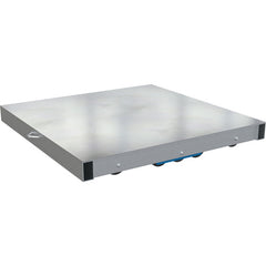Alum Pallet Dolly Solid Top Tilt 8K 36 × 36 - Exact Tool & Supply
