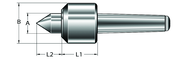 PLC-HDA-S60-MT6 - Heavy Duty - Live Center - Exact Tool & Supply