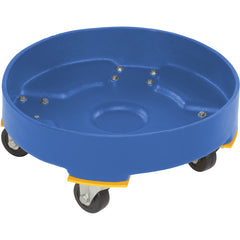 Drum Dolly Hd Poly Blue 30 Gallon - Exact Tool & Supply