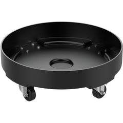 Drum Dolly Ld Poly Black 30 Gallon - Exact Tool & Supply