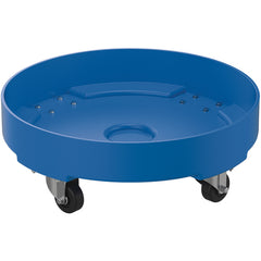 Drum Dolly Ld Poly Blue 30 Gallon - Exact Tool & Supply