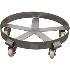 Stainless Steel Drum Dolly 5 Spoke - Exact Tool & Supply