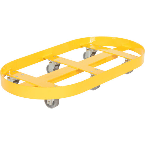 Double Drum Dolly 30 Gallon Cast Iron Casters - Exact Tool & Supply