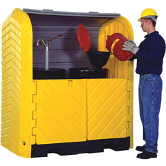 Hard Top Drum Storage-2 Drum With Drain - Exact Tool & Supply