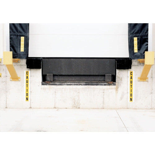 Dock Safety Reflective Stripes 28″ H - Exact Tool & Supply