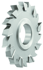 6 x 1/4 x 1-1/4 - Cobalt - Staggered Tooth Milling Cutter - 24T - TiCN Coated - Exact Tool & Supply