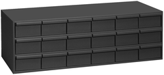 10-7/8 x 11-5/8 x 33-3/4'' (18 Compartments) - Steel Modular Parts Cabinet - Exact Tool & Supply