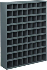 42 x 12 x 33-3/4'' (72 Compartments) - Steel Compartment Bin Cabinet - Exact Tool & Supply