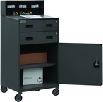 Mobile Shop Desk - 23"W x 20"D x 51"H - Exact Tool & Supply