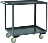 Stock Cart - 36"W X 24"D X 35"H - Gray - Exact Tool & Supply