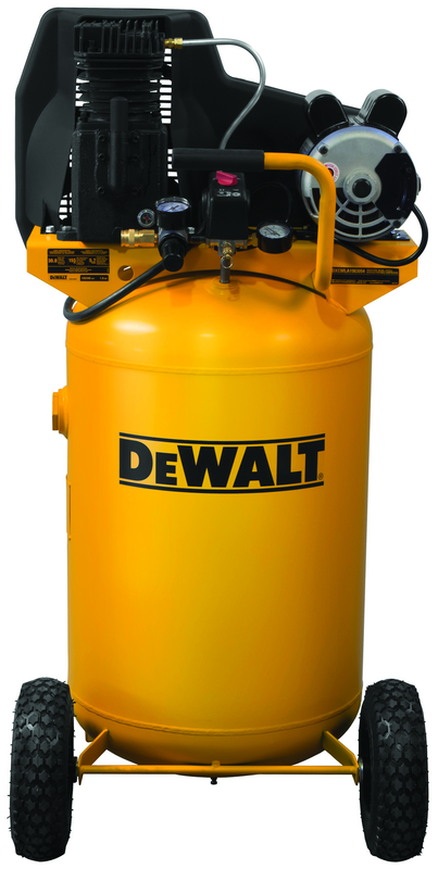 30 Gal. Single Stage Air Compressor, Vertical, Portable - Exact Tool & Supply