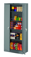 36"W x 24"D x 78"H Storage Cabinet w/4 Adj. Shelves, Levelers, a Lovered Back Panel - Knocked-Down - Exact Tool & Supply