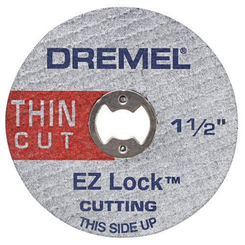 EZ409 EZ Lock Thin Cut-Off Wheels - (5 Pack) - Exact Tool & Supply
