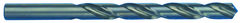 14.00mm; Jobber Length DIN 338; High Speed Steel; Black Oxide; Made In U.S.A. - Exact Tool & Supply