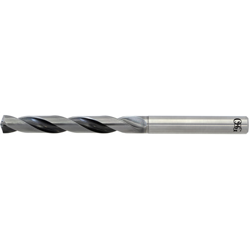 14.5 mm Dia. × 16 mm Shank × 116 mm Flute Length × 185 mm OAL, 5xD, WXL, 2 Flute, Coolant Thru, Solid Carbide Drill - Exact Tool & Supply