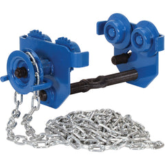 Eye Manual Trolley Geared 1K Capacity - Exact Tool & Supply