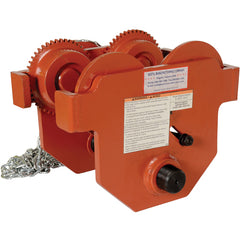 Eye Manual Trolley Geared 10K Capacity - Exact Tool & Supply