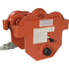 Eye Manual Trolley Geared 8K Capacity - Exact Tool & Supply