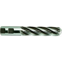 3/4 X 3/4 X 3 X 5-1/4 4 Fl Long SE Ball Rougher TiN-Coated - Exact Tool & Supply