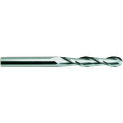 1"X5 2FL LONG SE BALL CBD TICN- EM - Exact Tool & Supply