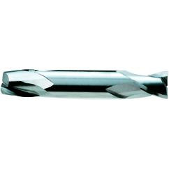 1/8 x 1/8 x 1/4 x 1-1/2 2Fl Stub DE Straight TiAlN-Futura Coated Carbide - Exact Tool & Supply